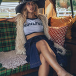 Soul Sister since 1969 - Denim Hippie sunhat