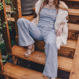 Jackie Jumpsuit - Baby Blue