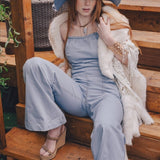Jackie Jumpsuit - Baby Blue