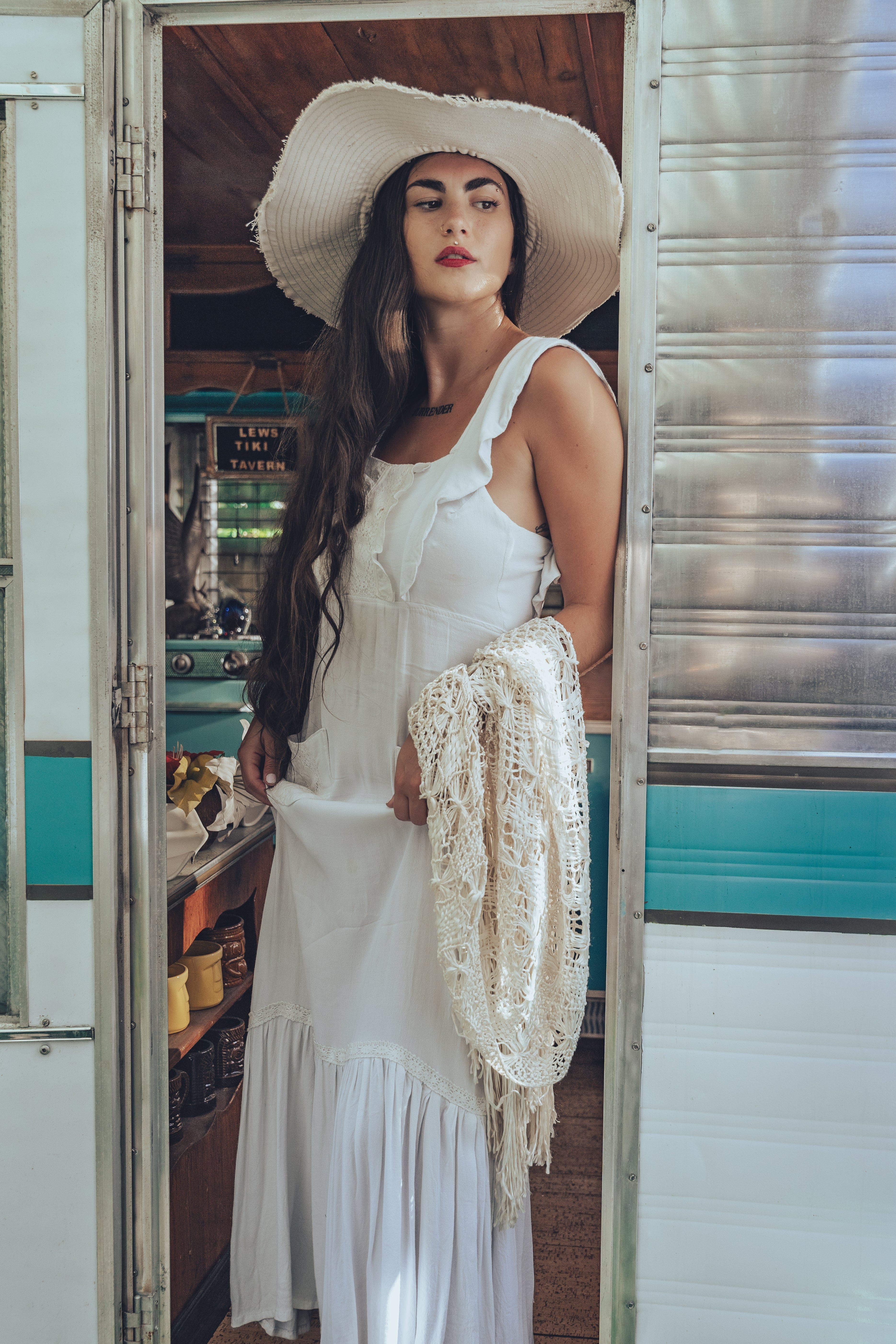 Soul Sister since 1969 - Soulful Hippie Sun Hat - Cream