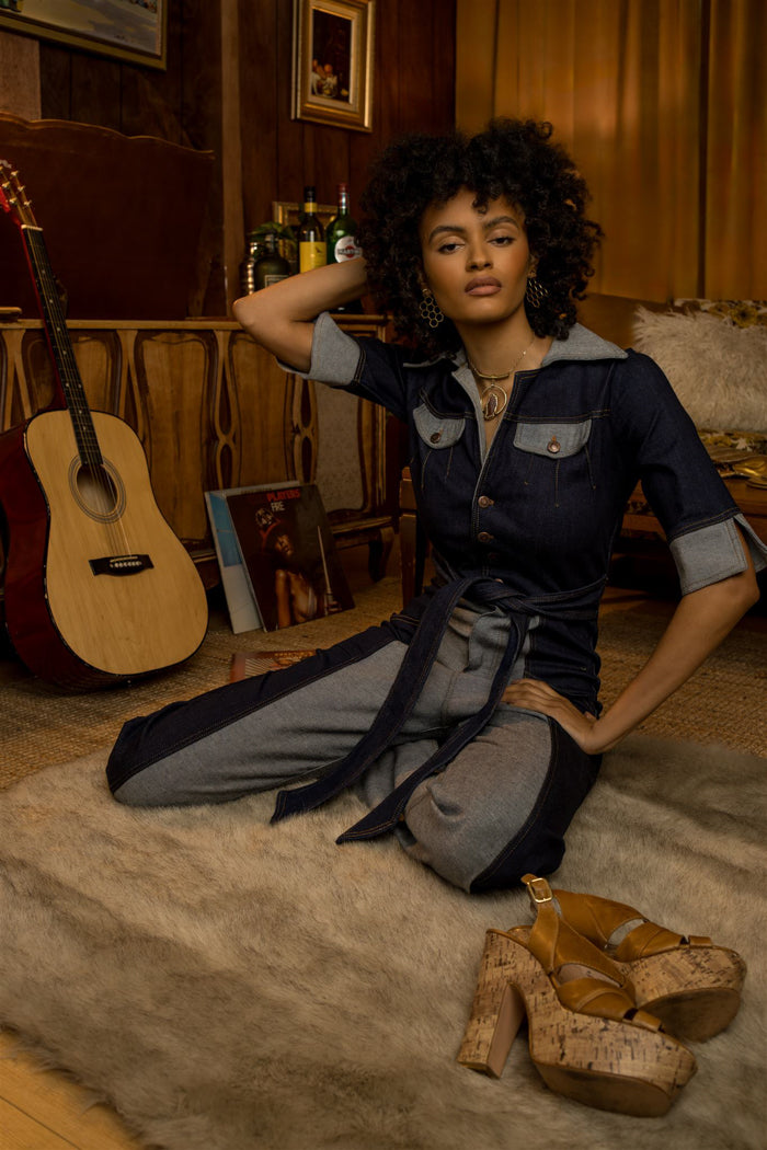 Funky Diva Jumpsuit - 2 Tone - Soul Sister since 1969