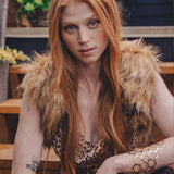 Velvet Fox Shrug