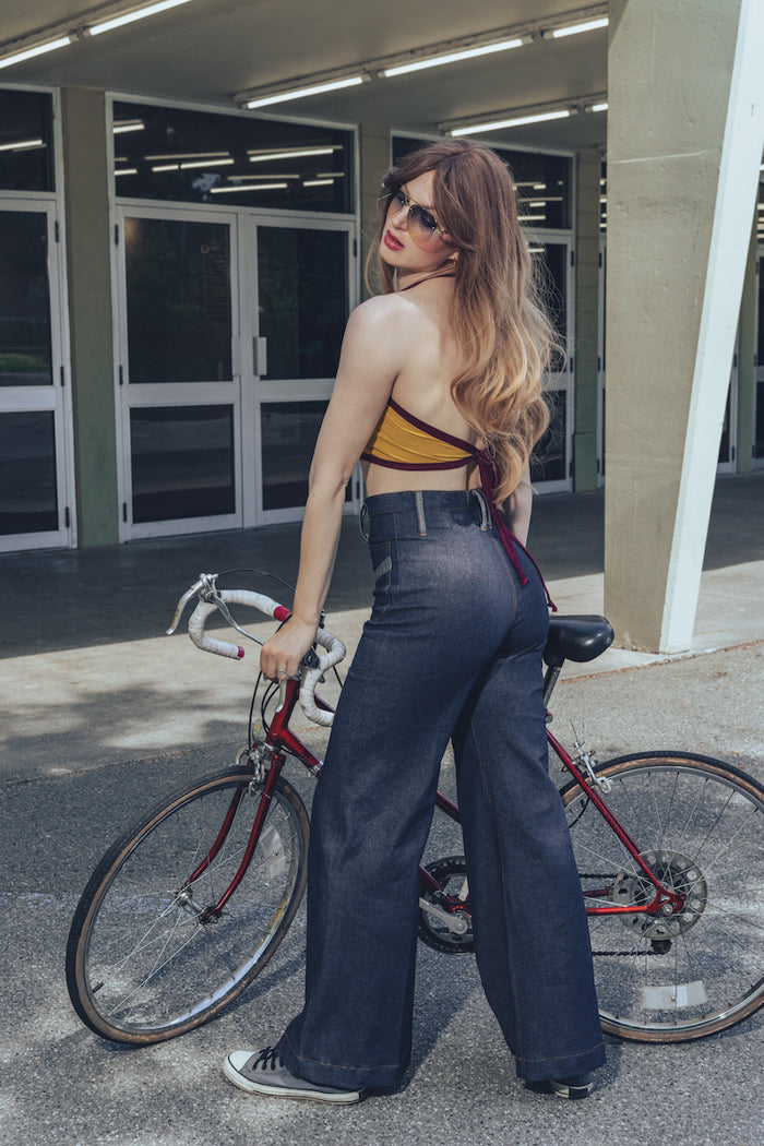 Queen Halter top - yellow - Soul Sister since 1969
