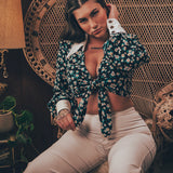 Soul Sister since 1969 - Joan High Rise Bells - Cream Corduroy