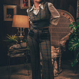Viola Plaid Vest