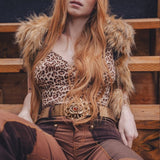Velvet Fox Shrug