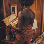 Grace Halter neck top - copper glitter - Soul Sister since 1969