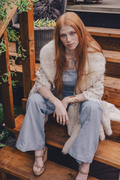 Jackie Jumpsuit - Baby Blue