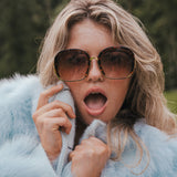 Canyon Heat Oversized Sunglasses