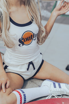 Billy Jean Sport Shorts & Soulful Tee Shirt on Soul Sister since 1969 model