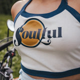 Soulful Graphic Halter Tee