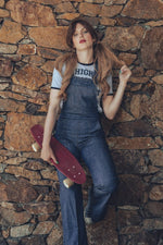 Jackie Overalls - Light Blue Denim