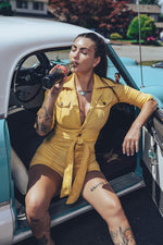 Little Diva Romper - Yellow Soul Sister since 1969