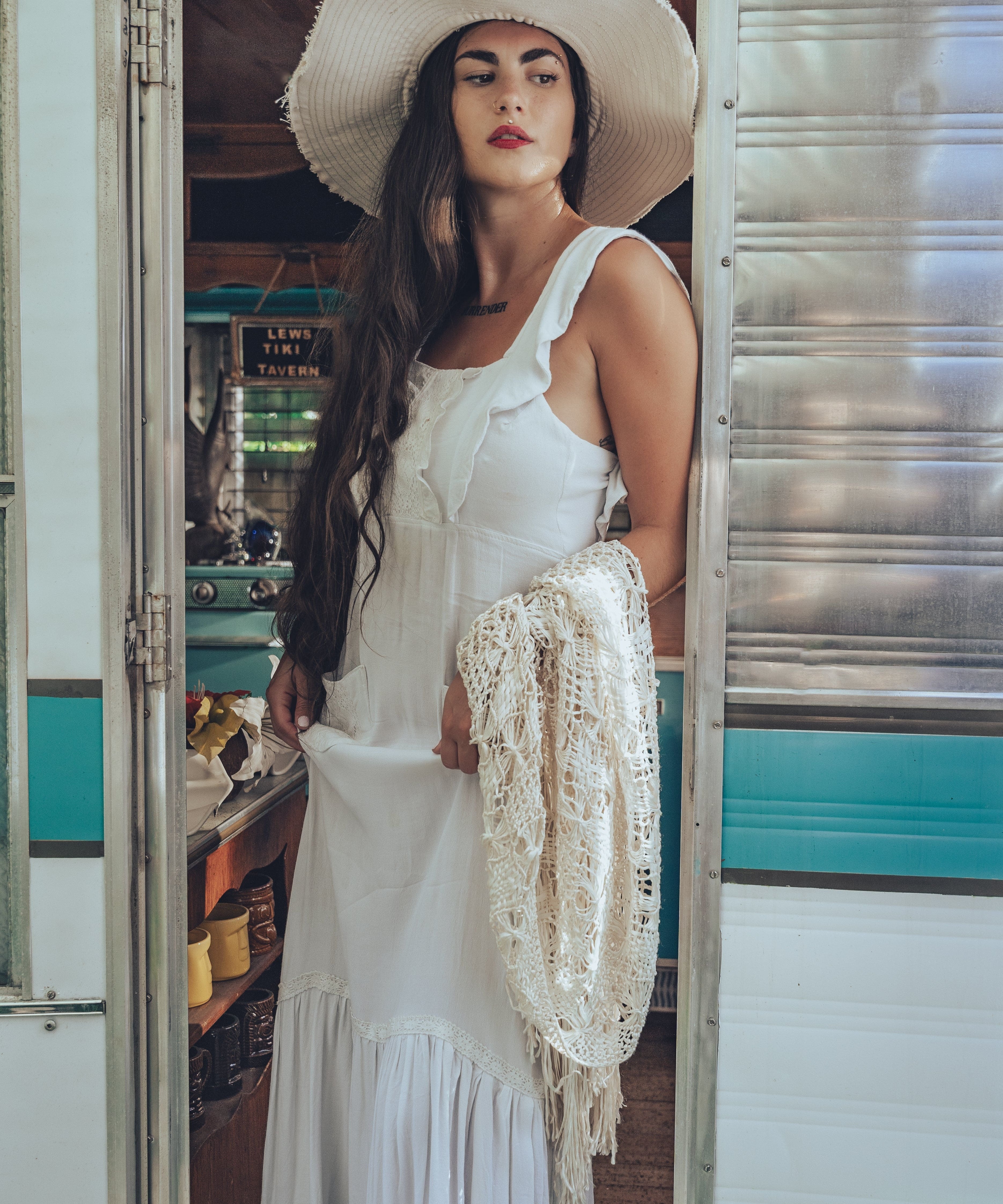 Soul Sister since 1969 - Soulful Hippie Sun Hat  - Cream