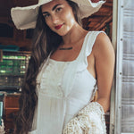 Soul Sister since 1969 - Soulful Hippie Sun Hat  - Cream