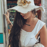 Soul Sister since 1969 - Soulful Hippie Sun Hat  - Cream