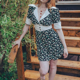 Daisy Floral Mini Dress