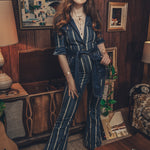 Striped Diva Jumpsuit Retro Onesie Soul Sister since 1969