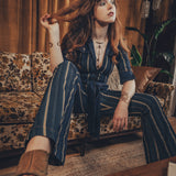 Striped Diva Jumpsuit Retro Onesie Soul Sister since 1969