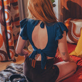 70s high waisted retro style shorts 