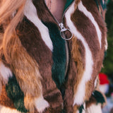 Wild HoneyWood Bomber Jacket