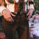Wild HoneyWood Bomber Jacket