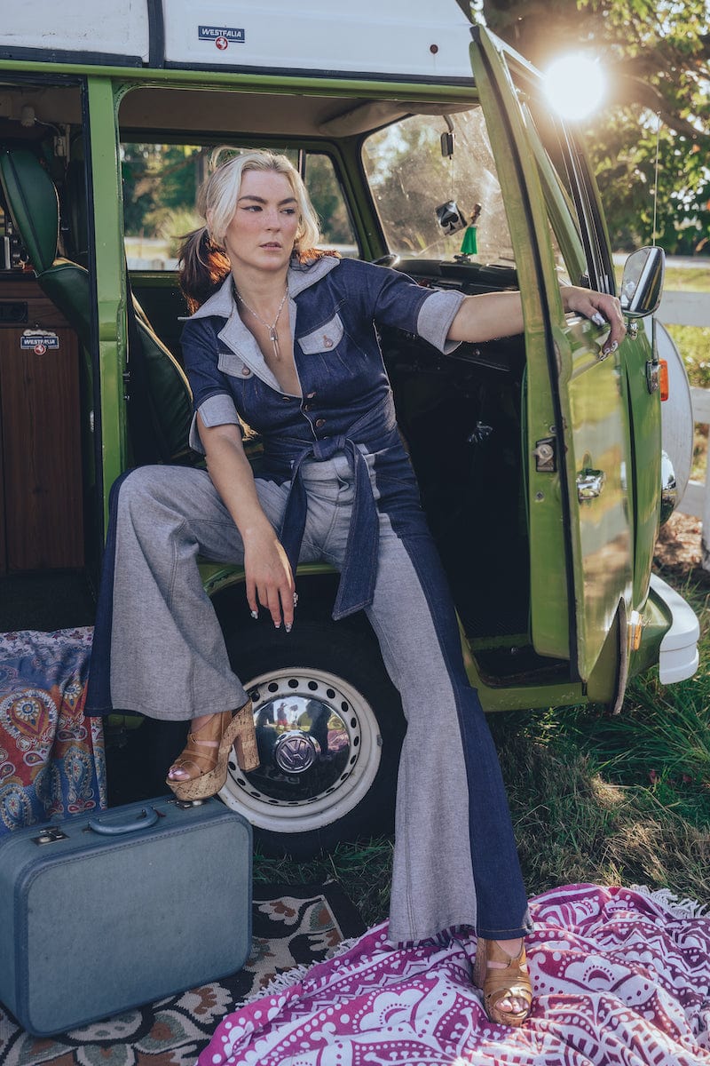 Funky Diva Jumpsuit - 2 Tone - Soul Sister since 1969