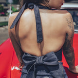 Holly Halter top - Denim- Soul Sister since 1969
