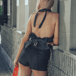 Holly High Rise Denim shorts - Soul Sister since 1969