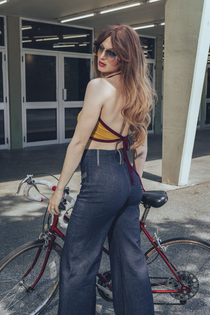 Holly High Rise jeans - Stretch dark Navy Denim - Soul Sister since 1969