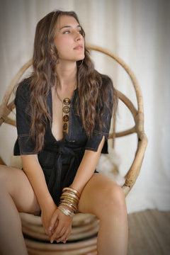 Soul Sister since 1969 - Black Little Diva Romper