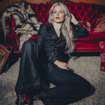 Jackie jumpsuit - Black Denim - Soul Sister since 1969