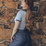 Jackie Fitted overalls - Denim - Soul Sister since 1969
