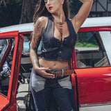 Janice Patchwork Denim