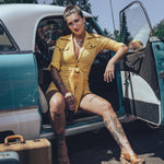 Little Diva Romper - Yellow Soul Sister since 1969
