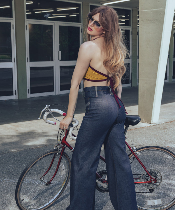 Queen Halter top - yellow - Soul Sister since 1969