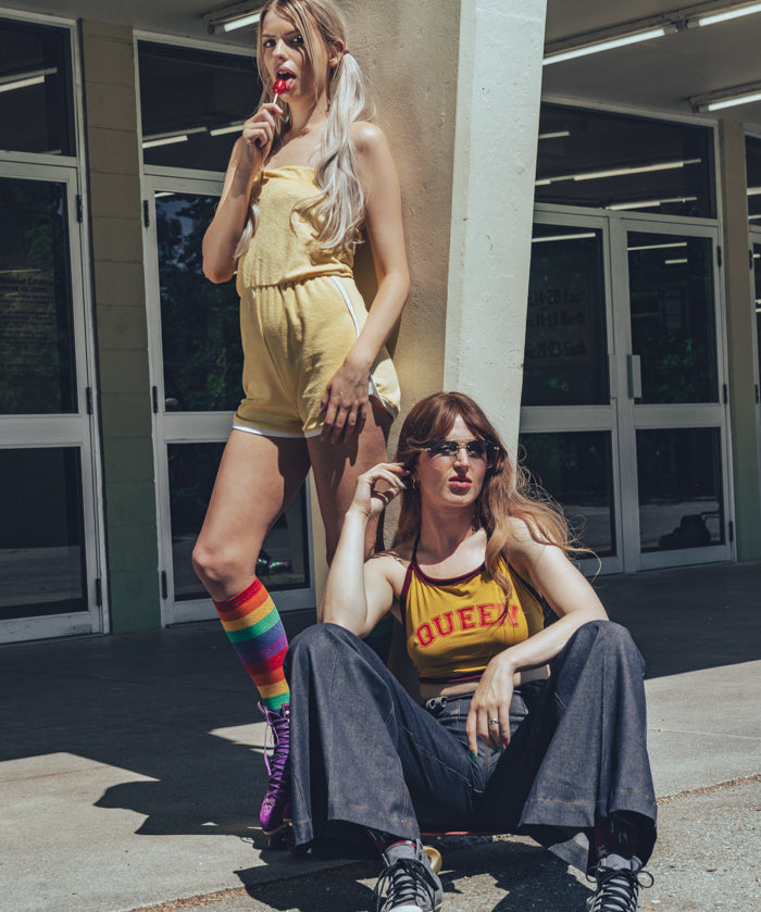 Queen Halter top - yellow - Soul Sister since 1969