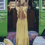 Eden Dress Yellow
