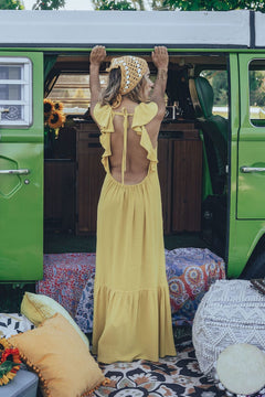 Eden Dress Yellow