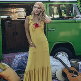 Eden Dress Yellow