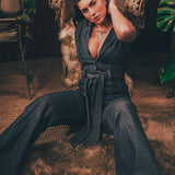 Lola Love Denim Jumpsuit