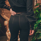 Soul Sister since '69 - Farrah Cropped Jacket  - Black