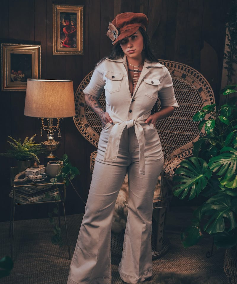 Soul Sister Since 1969 - Paper Girl Hat - Tobacco