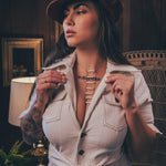 Soul Sister Since 1969 - Paper Girl Hat - Tobacco