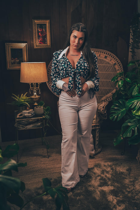 Soul Sister since 1969 - Daisy cropped Blouse