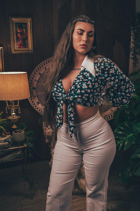 Soul Sister since 1969 - Daisy cropped Blouse