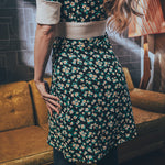 retro inspired dress with a vintage silhouette, featuring classic details and timeless charm for a chic, soulful look