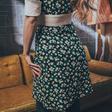 retro inspired dress with a vintage silhouette, featuring classic details and timeless charm for a chic, soulful look