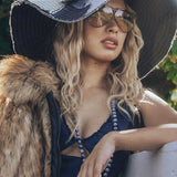 Soulful Hippie Denim Patchwork hat - Soul Sister since 1969