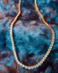 zurconian neclace on a bed of fur